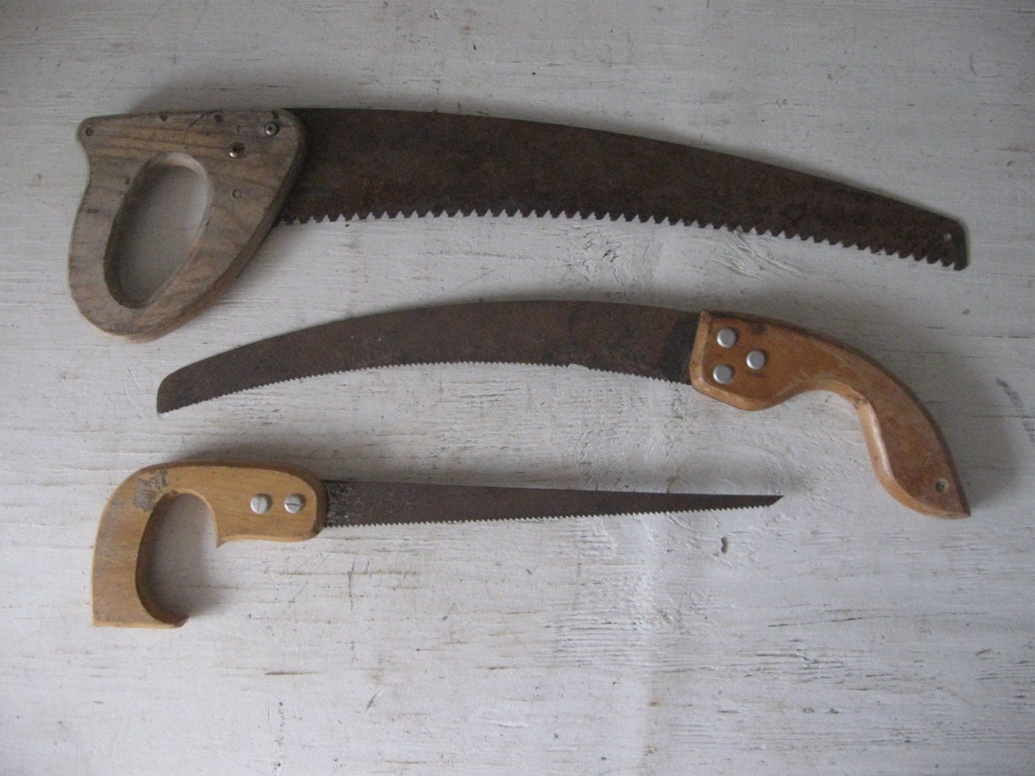 Vintage Hand Saws Old Metal Saw Wood Saw