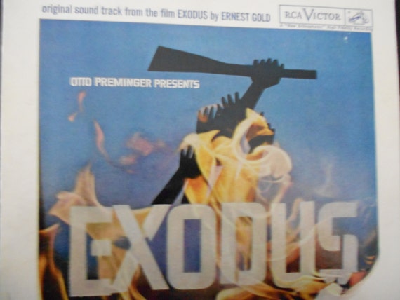 Exodus Original Soundtrack From The Film Vinyl Record 