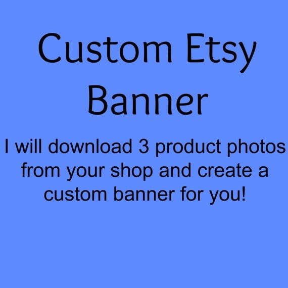 Custom Etsy Banner RGTPhotos Etsy Shop Set Etsy by RGTPhotos