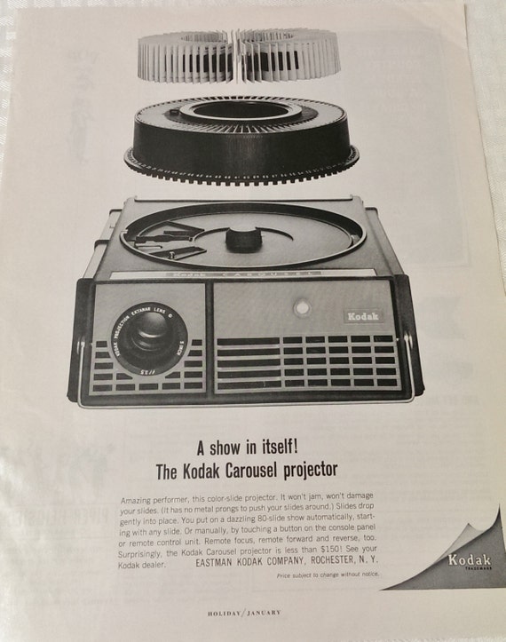 KODAK 1960's Ad Advertising Vintage Advertisement by ...