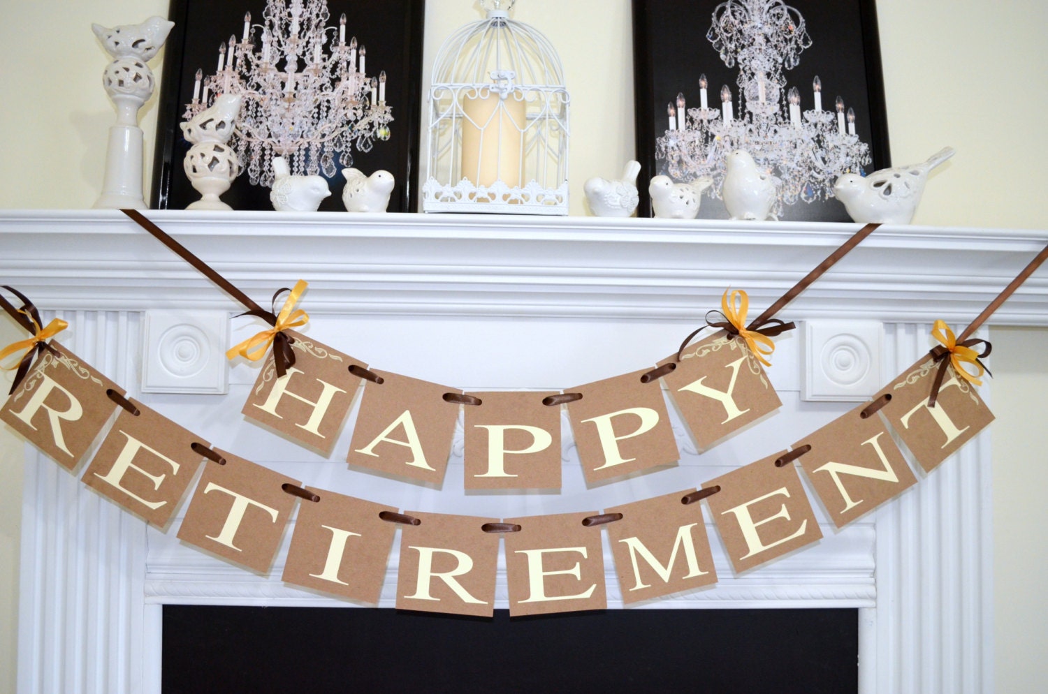 Happy Retirement Banner/Retirement Garland/Retirement