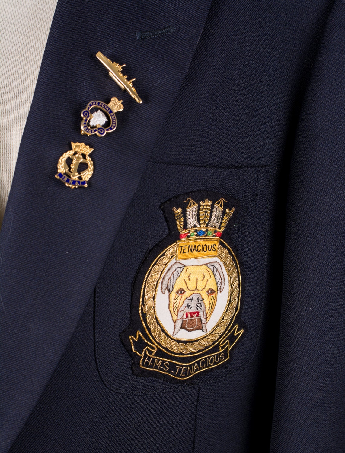 British Royal Navy WW2 Naval veterans blazer with HMS