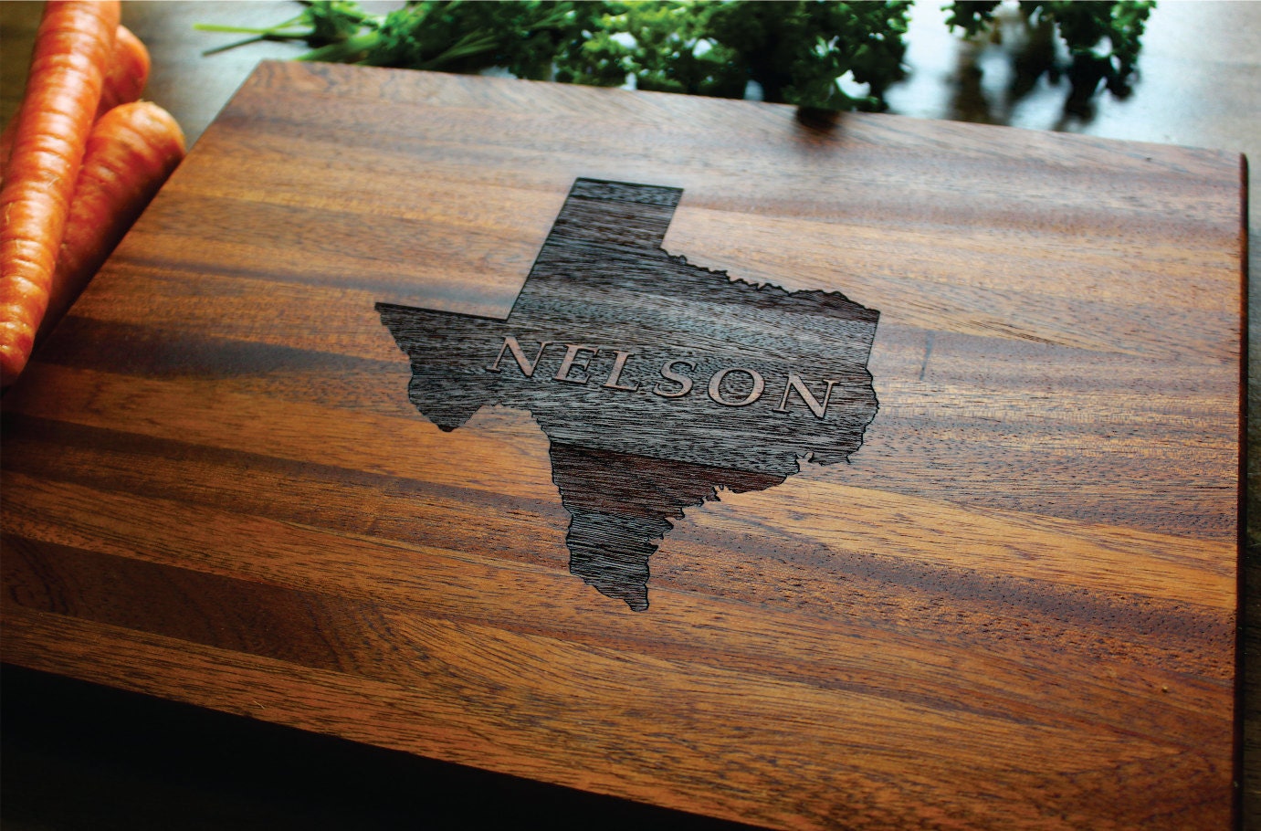 Personalized Cutting Board Texas OR ANY STATE Custom