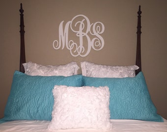 23" x 28" Large Wooden Monogram, Wedding Guest Book Sign, Wedding Decor, Home Decor, Wooden wall monogram, Nursery wood monogram decor