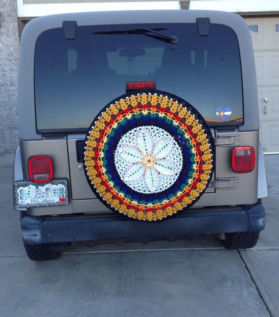 Owl jeep tire cover #2