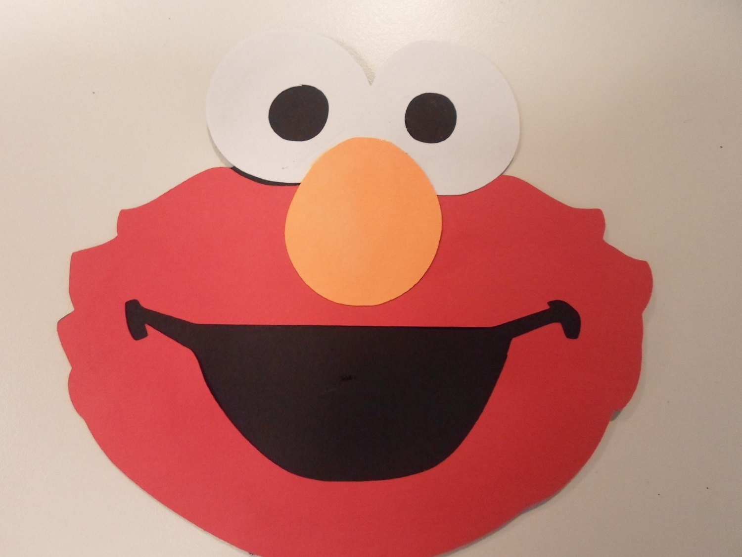 Elmo Die Cut DIY Elmo Die Cut Scrapbooking Elmo Party