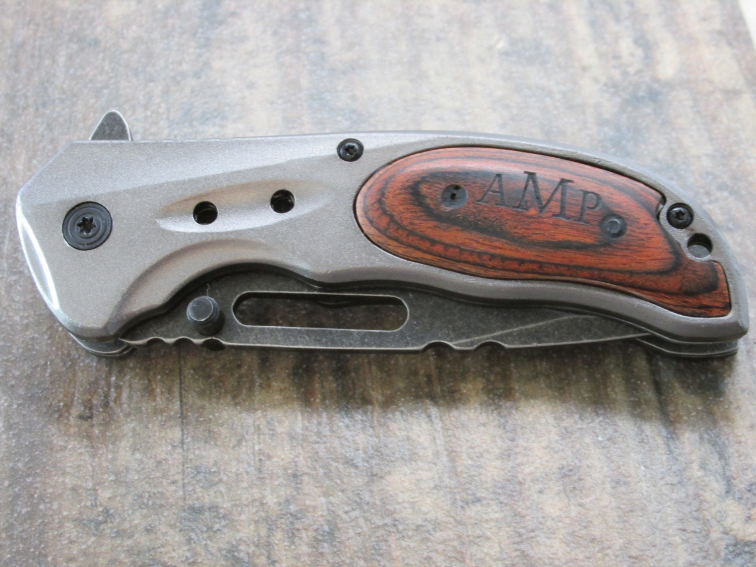 2 Custom Pocket Knives Custom Engraved Knives Personalized