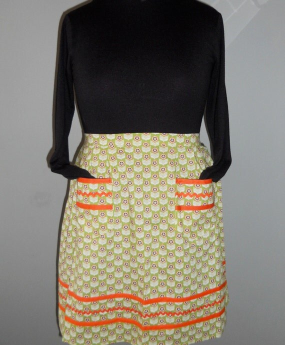 Pattern Waist Apron | nouveau pattern waist half apron by apronsbydddesigns on etsy Pattern Waist Apron | nouveau pattern waist half apron by apronsbydddesigns on etsy