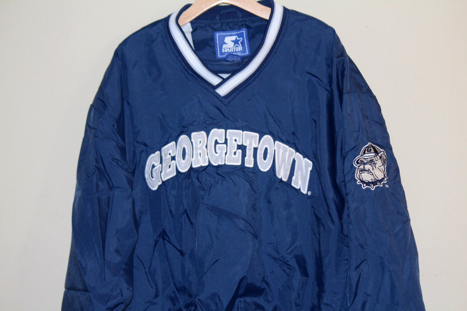 Hoyas Bulldogs Starter Jacket by LivetheWildLife