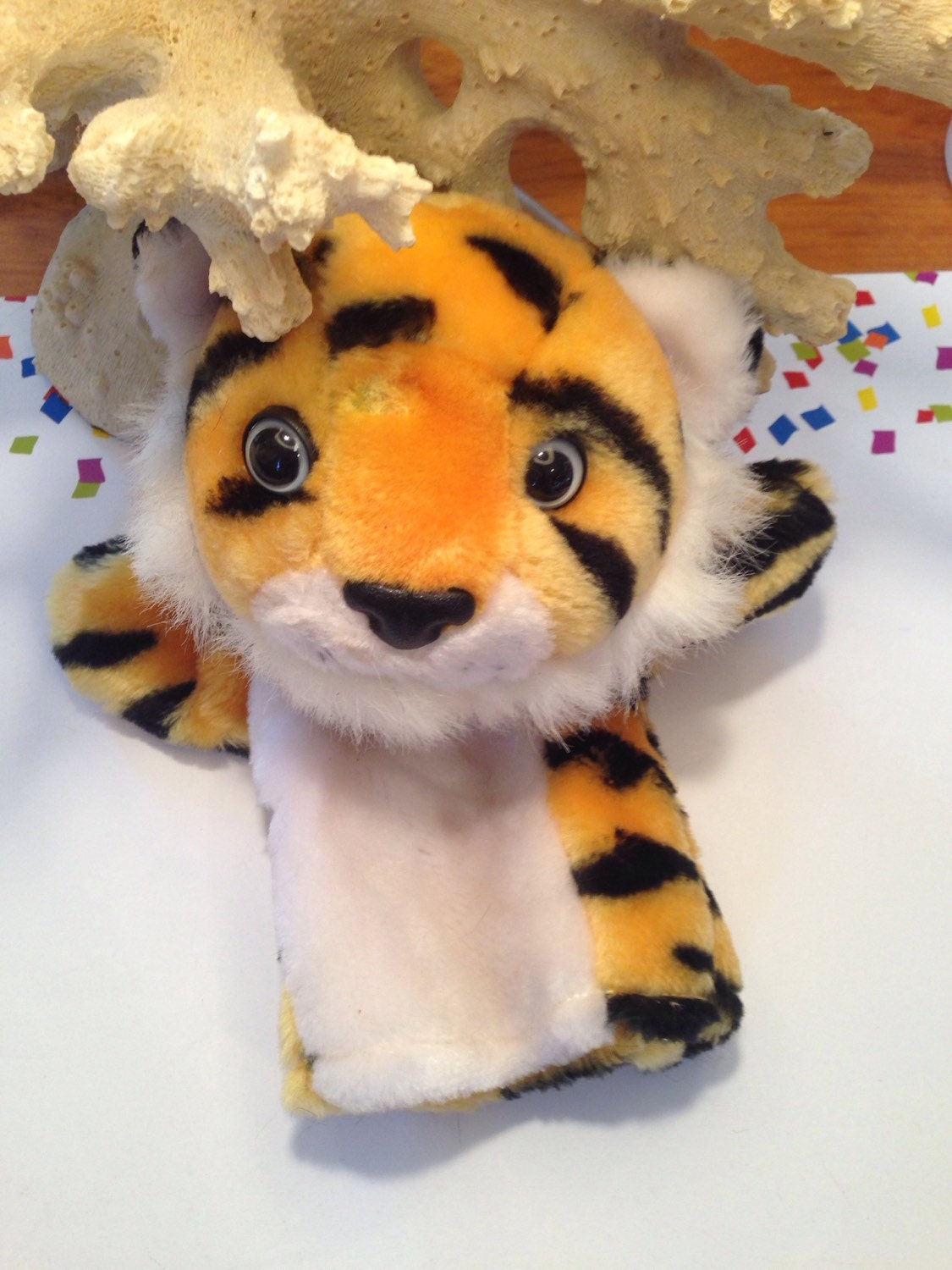 Vintage Tiger Puppet By Greatfindtoys On Etsy