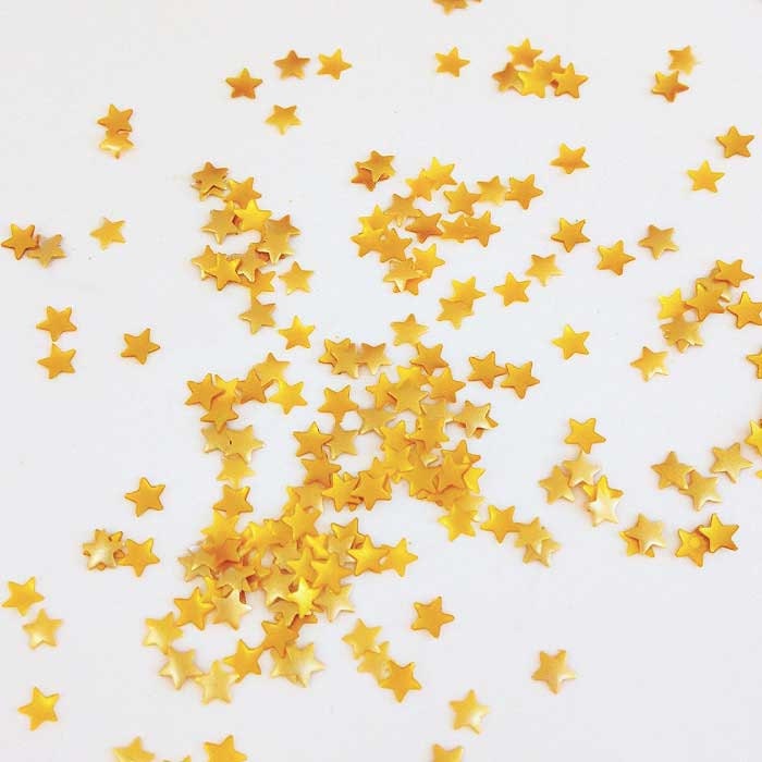 Edible Glitter Gold Stars 4 Grams Cake and Cupcake