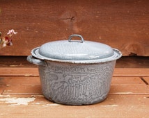 GG Enamel Stock Pot Chambray Blue 12QT