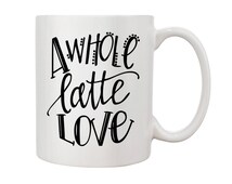 Popular items for latte mug on Etsy