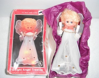Christmas Angel Tree Top 1 Light Angel, Christmas Treetop, Christmas Decoration