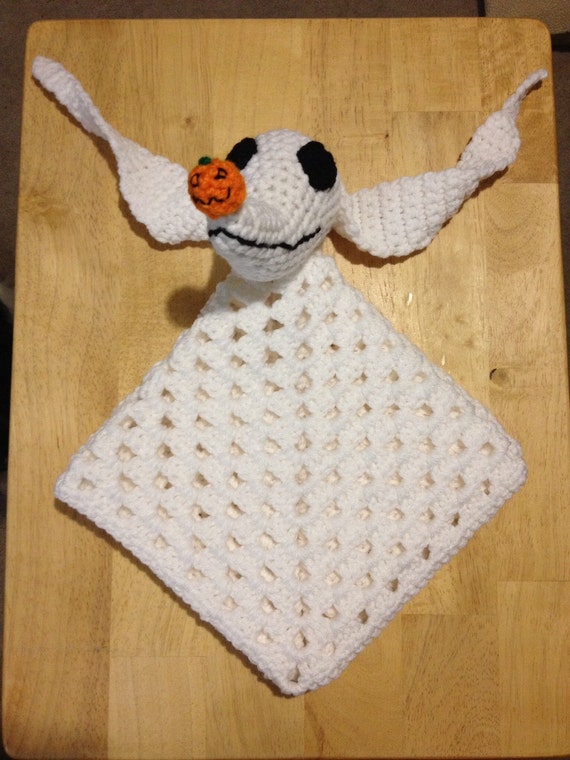 Zero Nightmare Before Christmas Lovey Security Blanket by