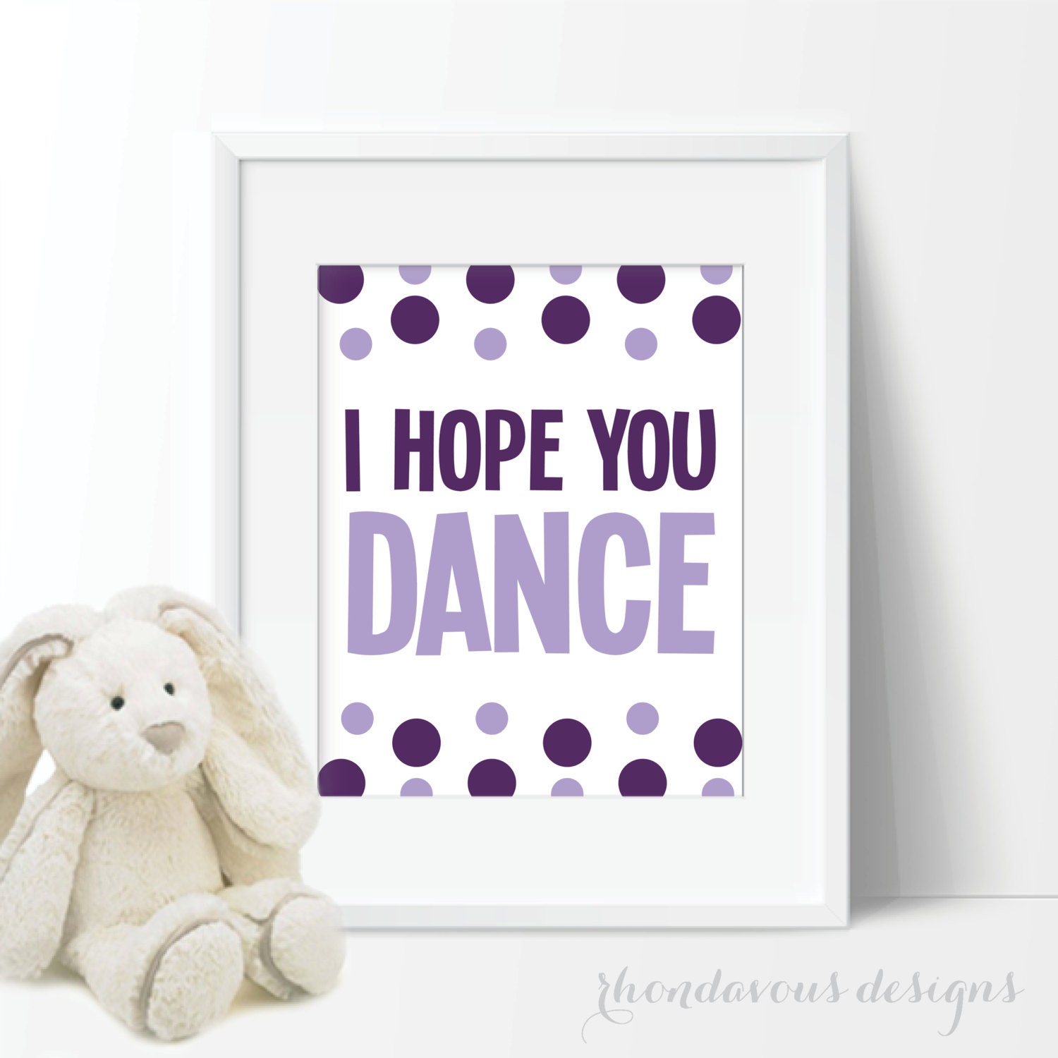 I Hope You Dance Single Print Ballet. Ballerina. Home.