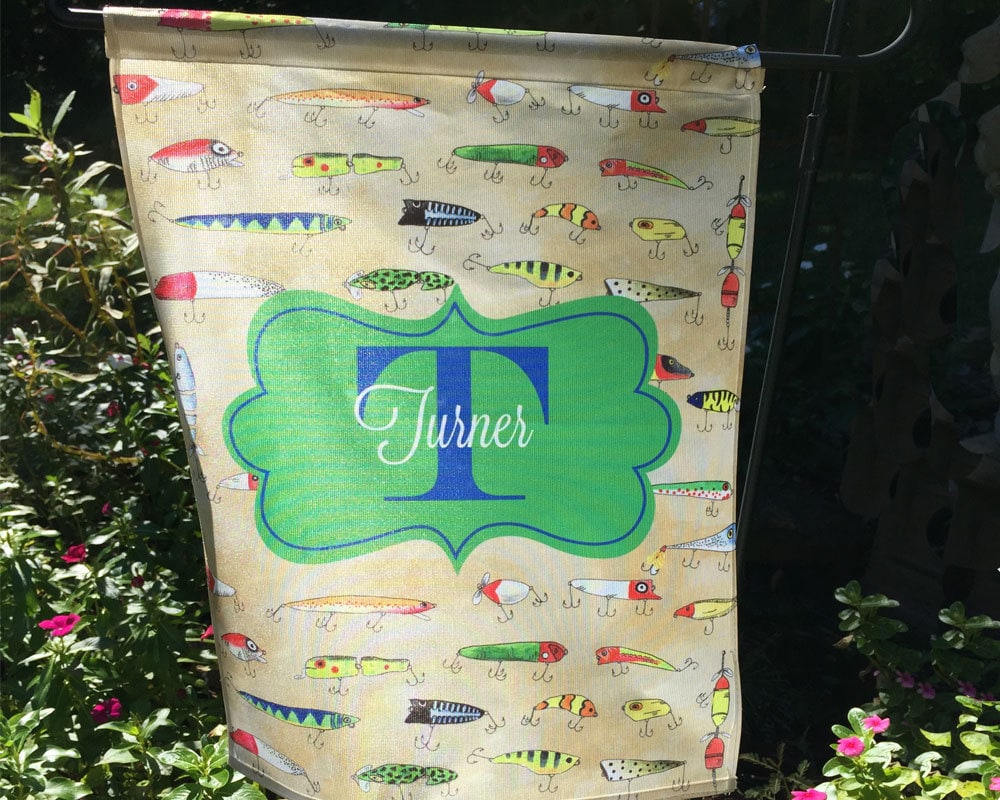 Lake House Garden Flag Personalized Lake House Garden Flag