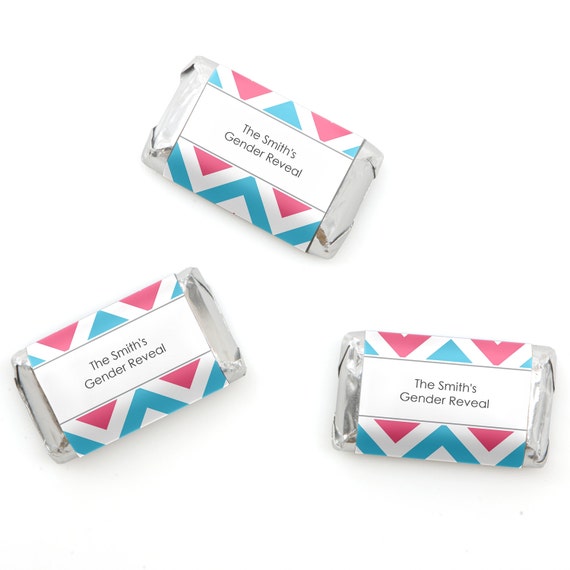 personalized mini candy bars