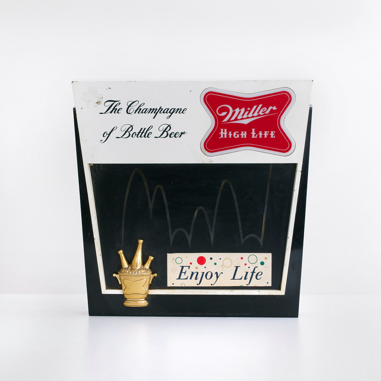 vintage miller high life light up sign miller beer by homeandhomme