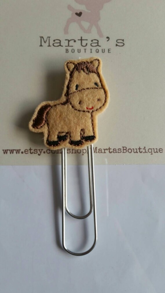 horse bookmark by martasboutique on etsy