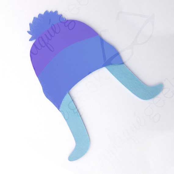 Download Items similar to Winter Hat SVG File Cutting Template on Etsy