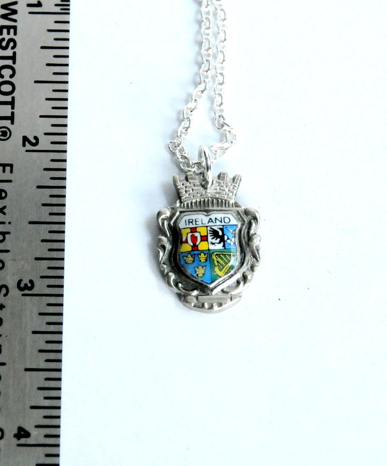 ireland necklace irish necklace irish provinces by TheDishandSpoon