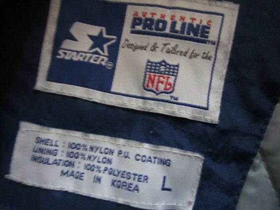 Vintage Dallas Cowboys Pullover Starter Jacket