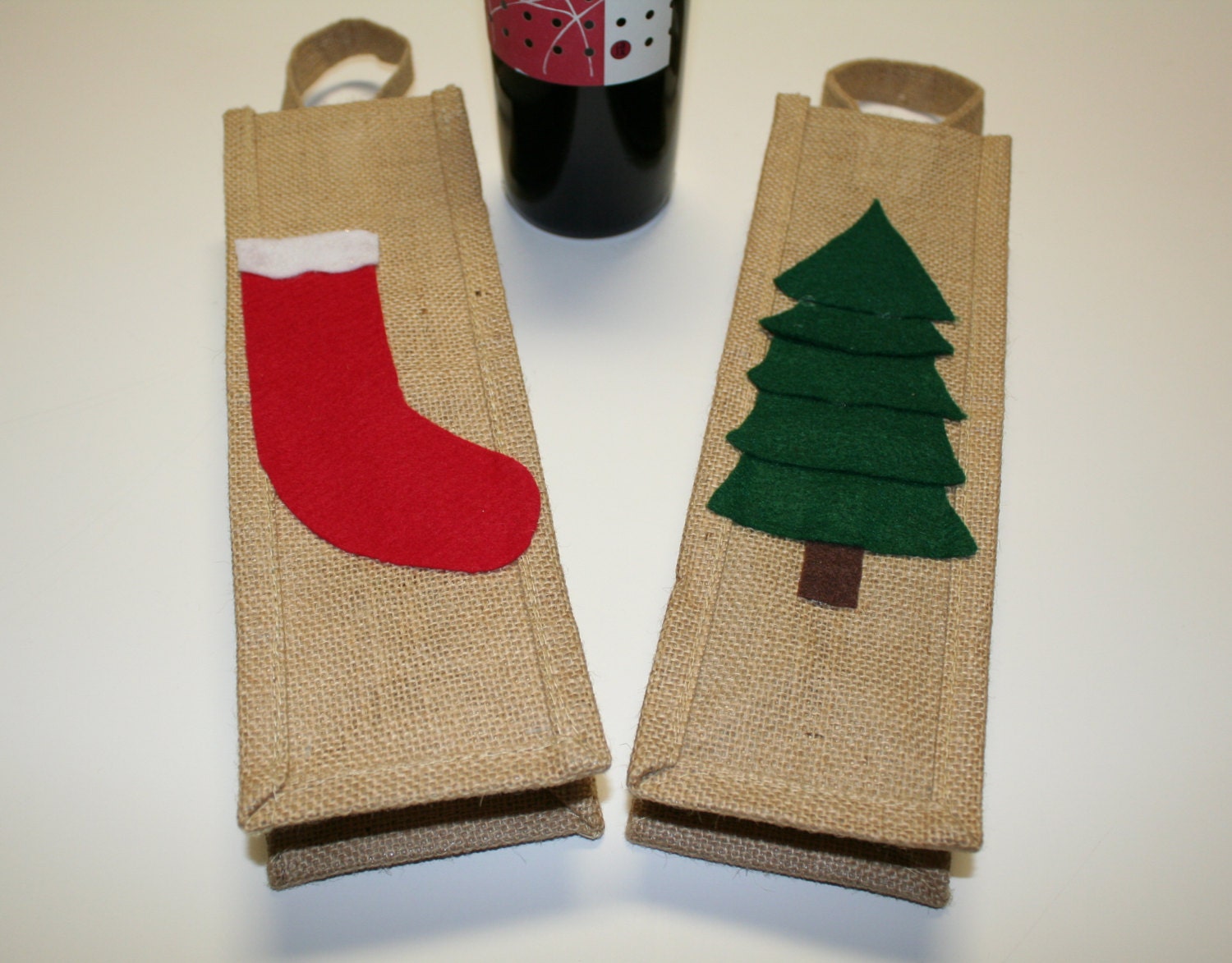 bottle bags for christmas