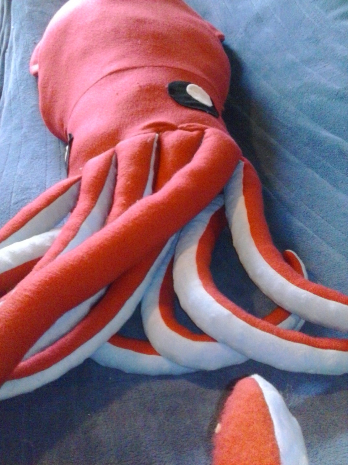 giant squid pillow