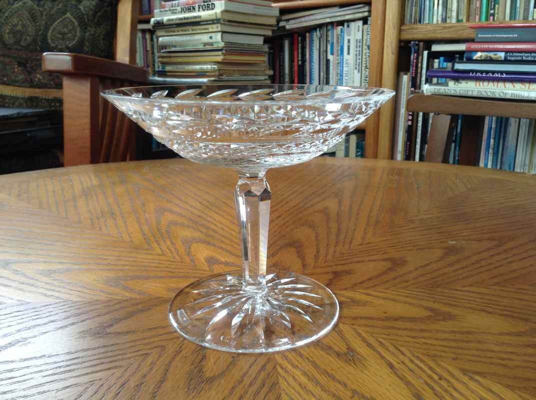 Vintage Waterford Crystal (Glandore Pattern) 5″ Compote Bowl Made in
