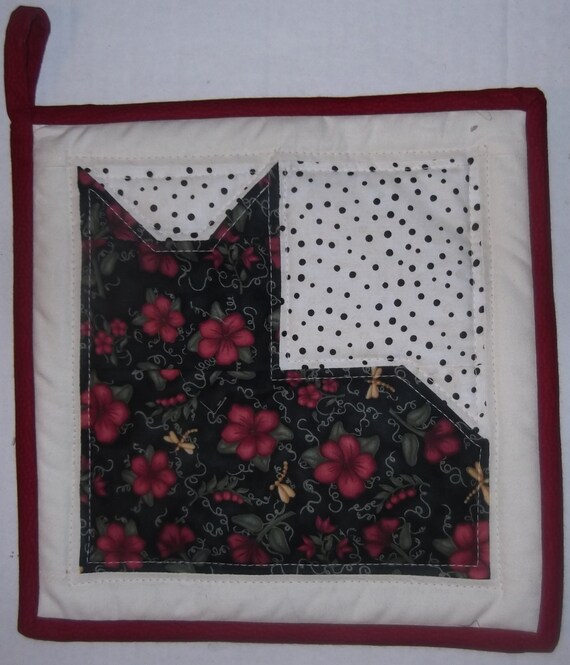 EXTRA BIG Pot Holder...10 inch by KountreeCreations on Etsy