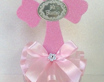 Items similar to 3 Girl Baptism Centerpieces on Etsy