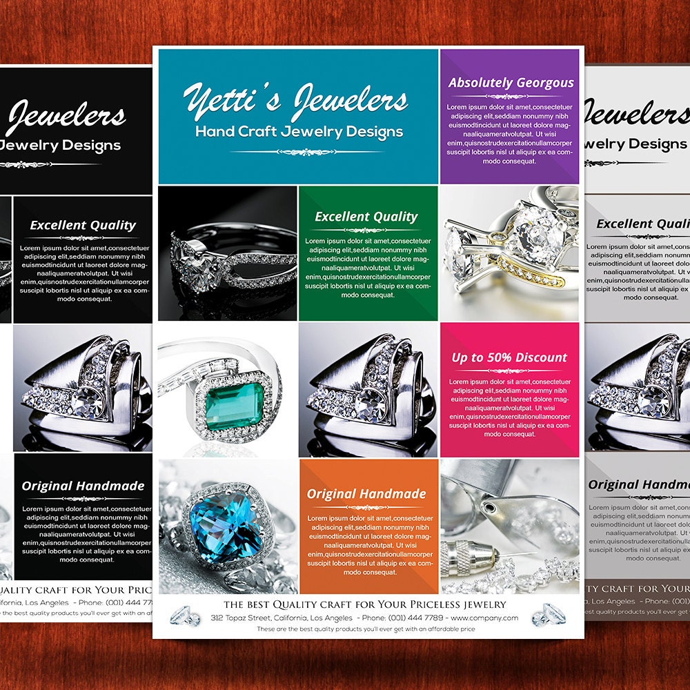 Jewelry Shops Promotion Flyer