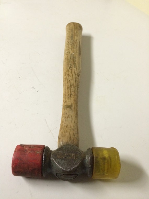 Craftsman Plastic Tipped Soft Face Mallet Hammer Tool Wood