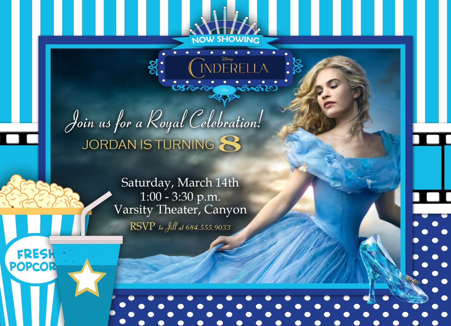 Cinderella Invitation Cinderella Party By Belleamitiedesigns 0707