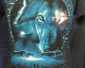 Wolf Shirt (Item37) Men's Medium