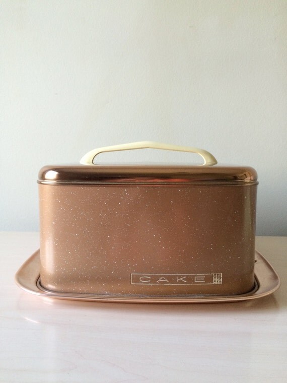 Lincoln Beautyware Copper Cake Carrier by