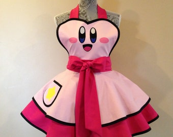 Retro apron - costume apron - womens apron - cosplay costume
