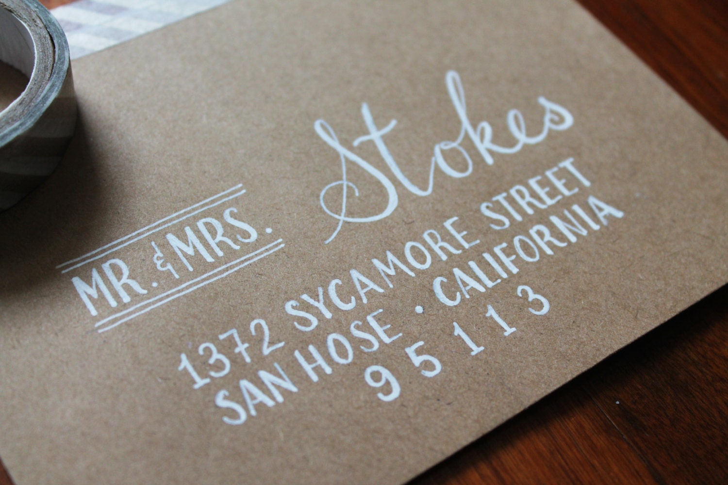 Custom Hand Addressed Envelopes Wedding & Party Invitation