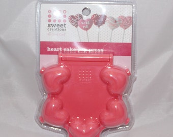 Valentine Heart Cake Pop Press Mold