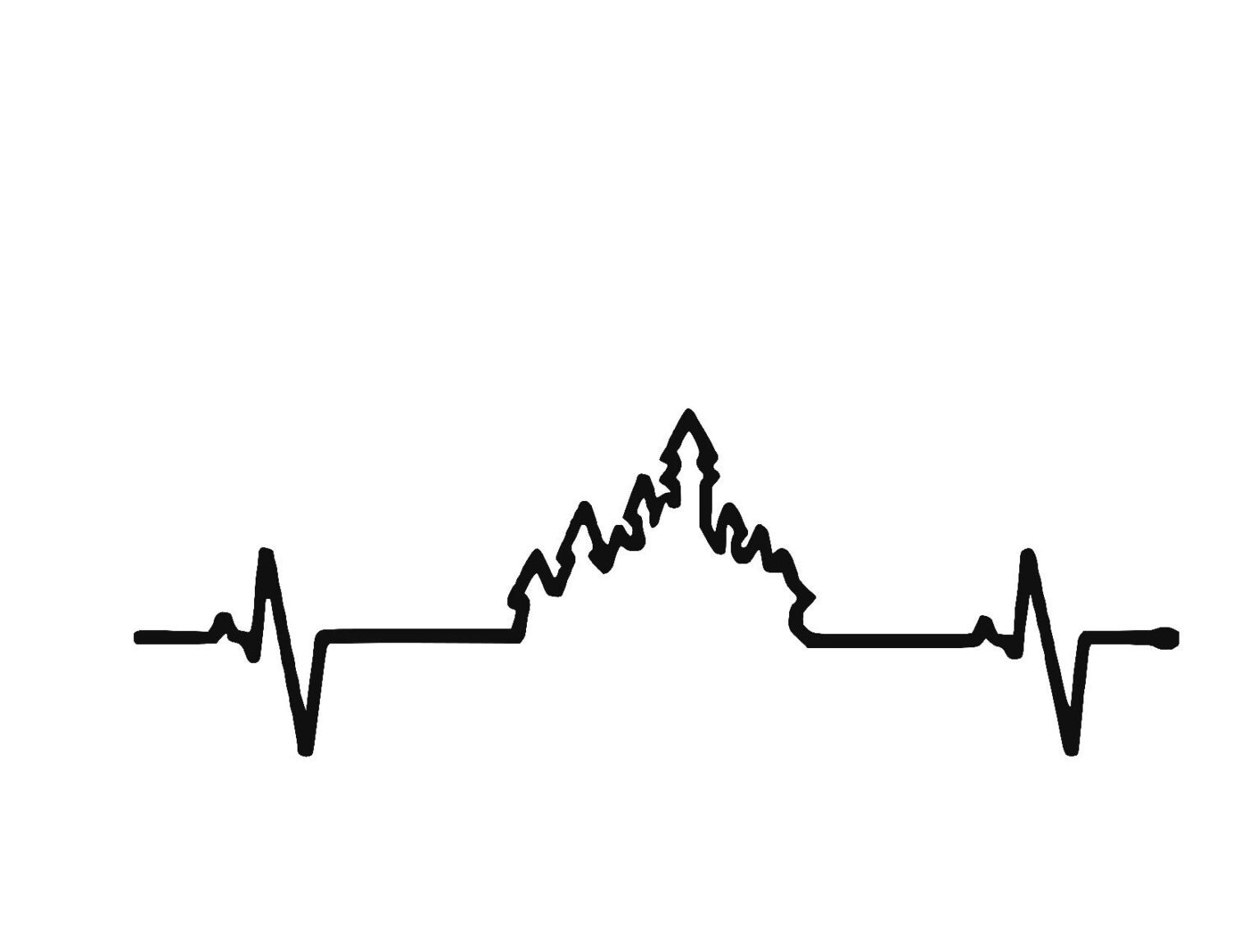 heartbeat svg star