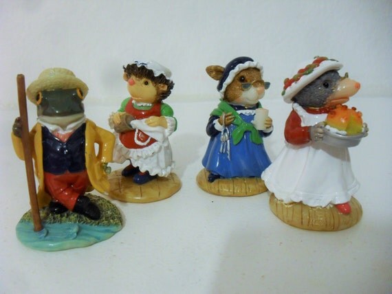 wind in the willows resin figures