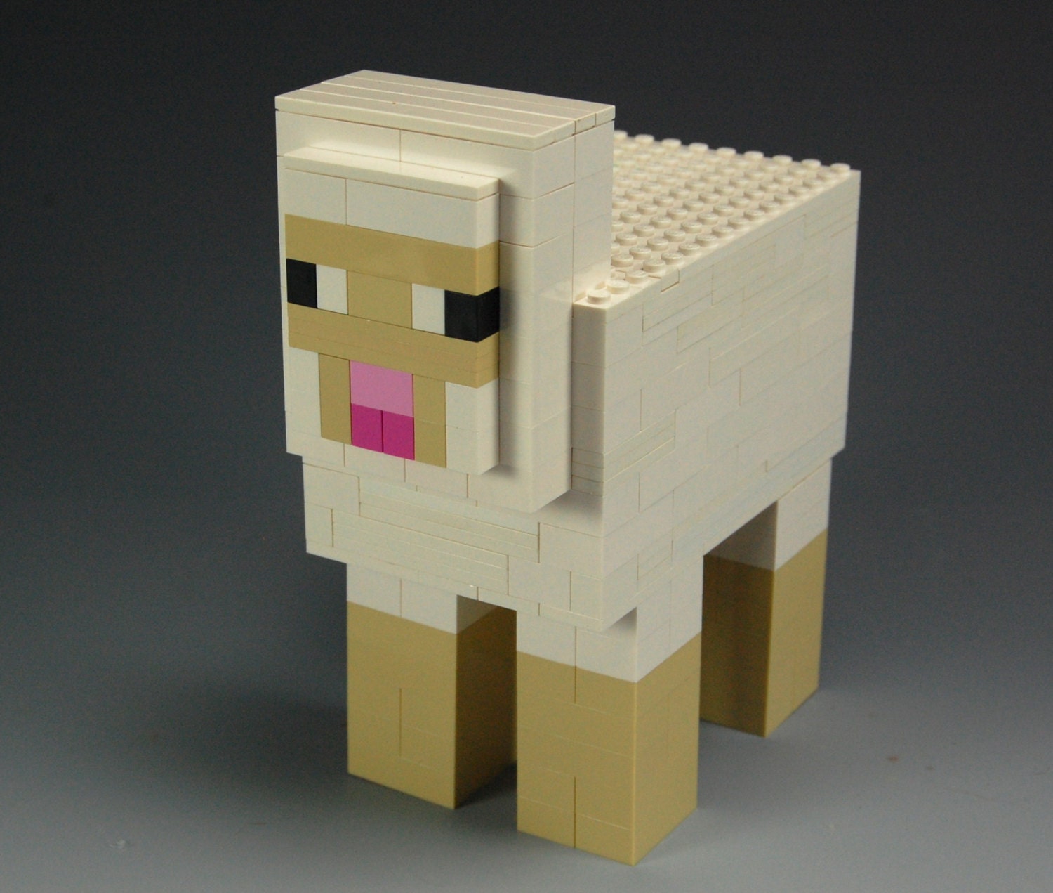 minecraft lego sheep farm