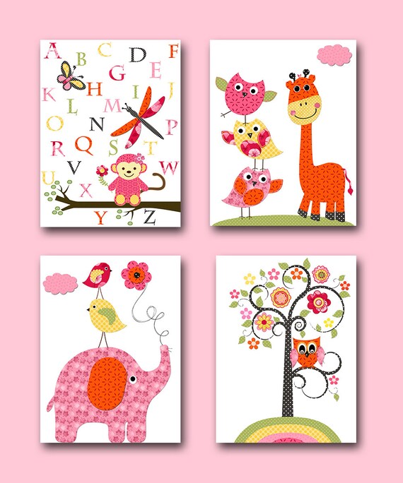 INSTANT Download Art Baby Girl Nursery Digital Download Print