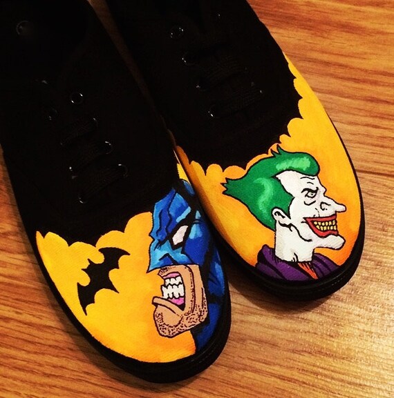 joker and batman converse