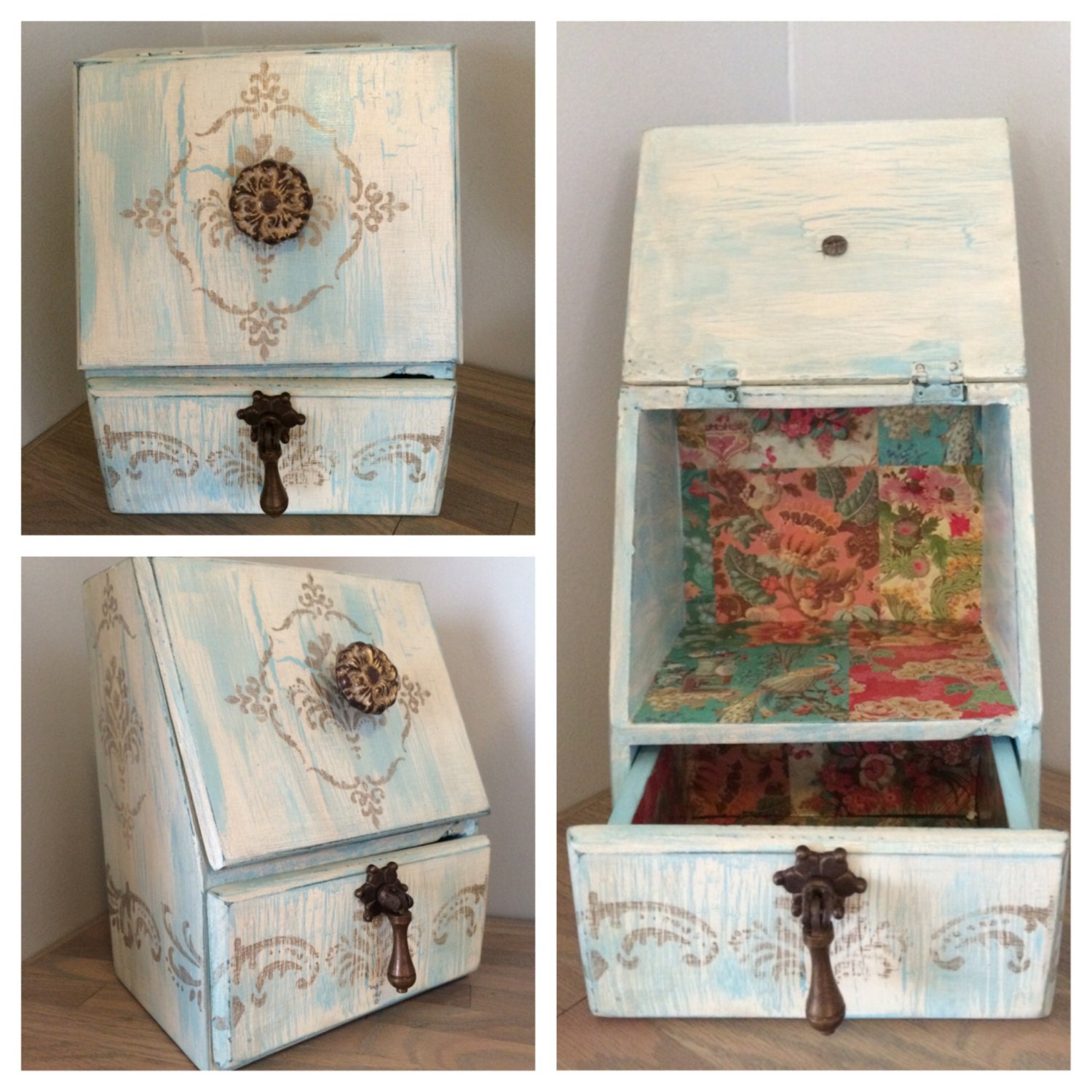 shabby chic decorative storage box shabby chic decorative storage box