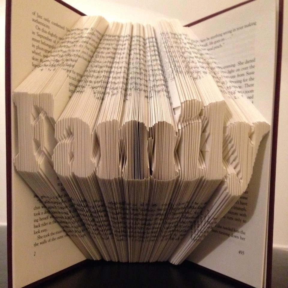 book folding pattern for family in a mini font 247