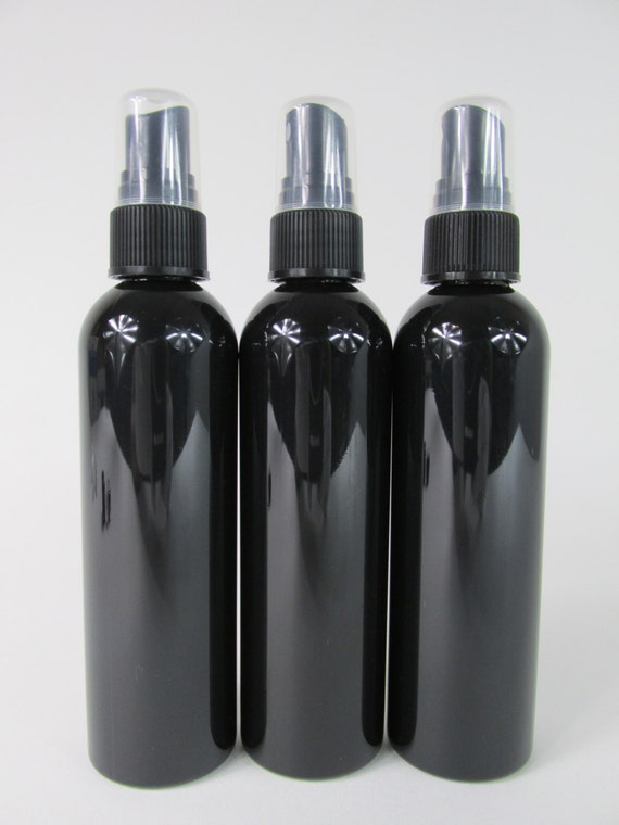 Download 4 oz. Black Boston Round Plastic Spray Bottles by ... Yellowimages Mockups