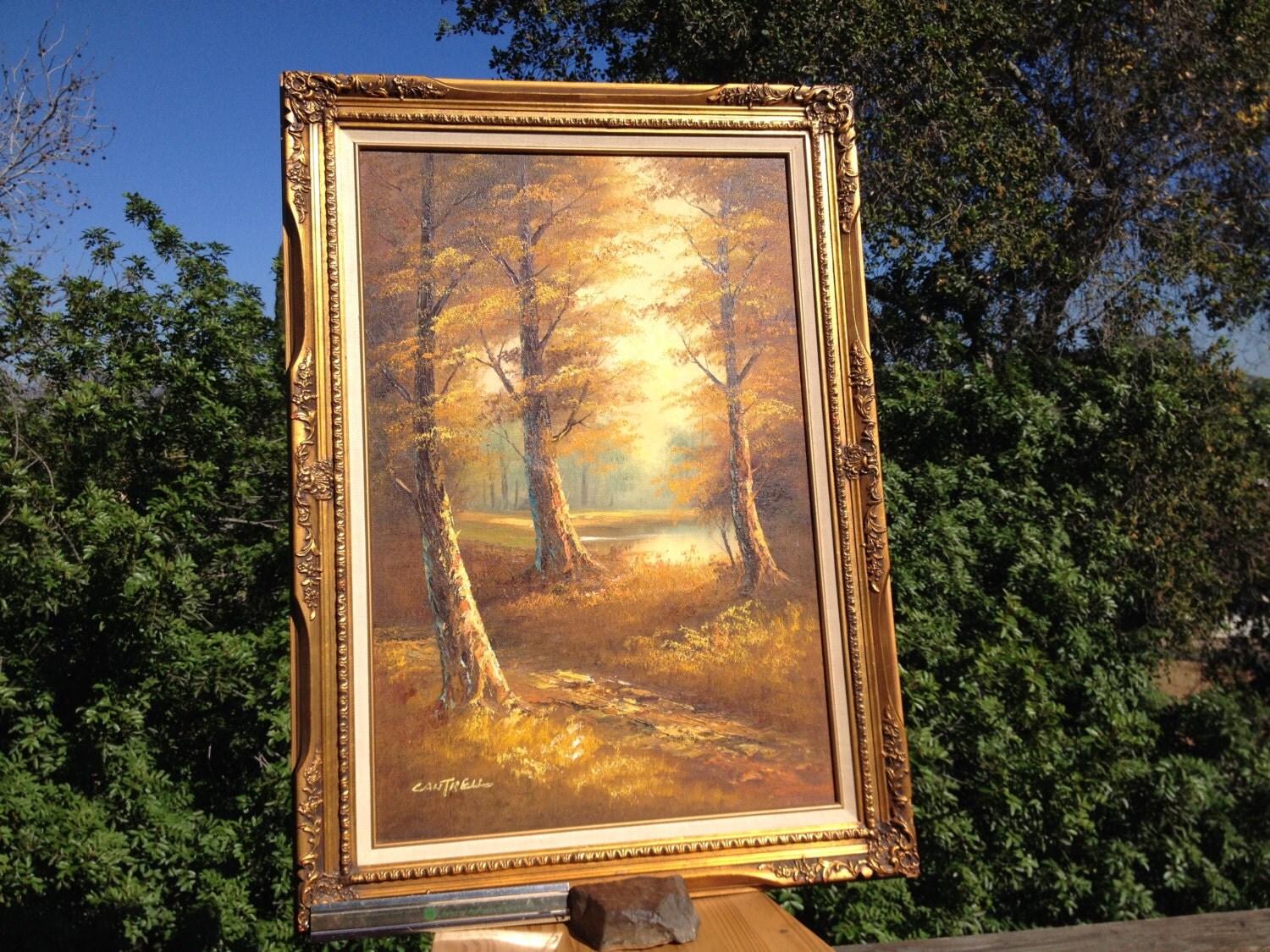 Original PHILLIP CANTRELL Landscape Painting by urbantrader234