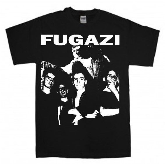 Fugazi t shirt Minor Threat Black Flag Husker by subterrathreadz